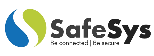 Logo Safesys.ma New White